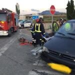 Imagen de archivo de un accidente de tráfico