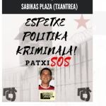 Cartel de la convocatoria de la concentración, que ha sido prohibida, según fuentes de los organizadores