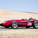 1956 Maserati 250F Monoposto / Chasis 2525Vendido por 4.620.000 dólares en 2014 Gooding & Company : Pebble Beach Concours.