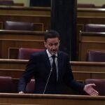 El dirigente de Ciudadanos y portavoz adjunto en el Congreso Edmundo Bal, en el Congreso de los Diputados