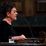 La diputada de Bildu Mertxe Aizpurua durante una de sus intervenciones en el Congreso