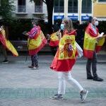 Protesta en Pamplona.Eduardo Sanz / Europa Press