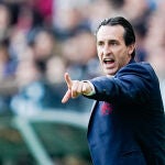 Unai Emery durante su etapa como entrenador del Arsenal.