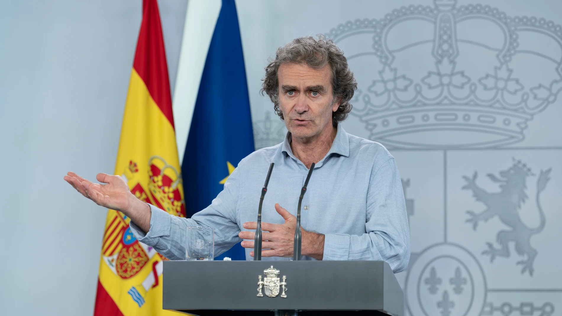 Rueda de prensa de Fernando Simón para informar sobre novedades del Covid-19