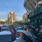 Inmediaciones del estadio Benito Villamarín