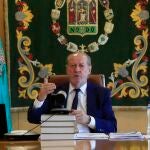 El presidente de la Diputacion de Sevilla, Fernando Rodriguez Villalobos