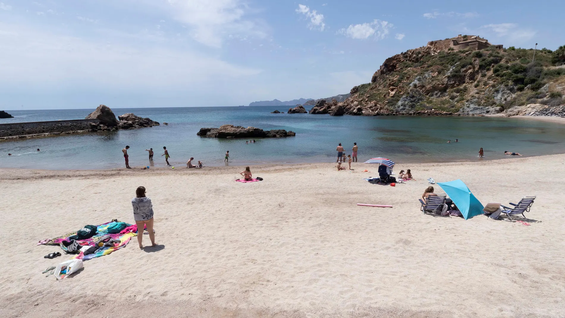 Perimitido el baño en playas con control de acceso para limitar el aforo