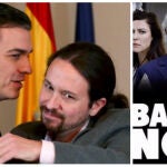 Sánchez e Iglesias se recomiendan series durante el estado de alarma