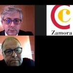 Reunión telemática de la Cámara de Zamora, Diputación y Ayuntamiento para presentar el nuevo sello comercial