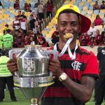 Ramón Ramos con el Flamengo.