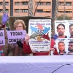 Concentración de apoyo a la víctima que denunció abusos de miembros de 'La Manada'