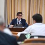 El ministro de Sanidad, defendió la actuación de Simon durante su comparecencia en el Congreso