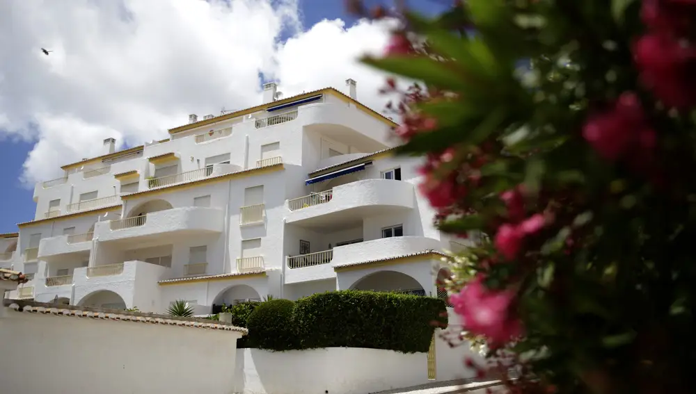 Imagen del exterior del apartamento 5A del Oceans Club, del que Madeleine McCann desapareció el 3 de mayo de 2007