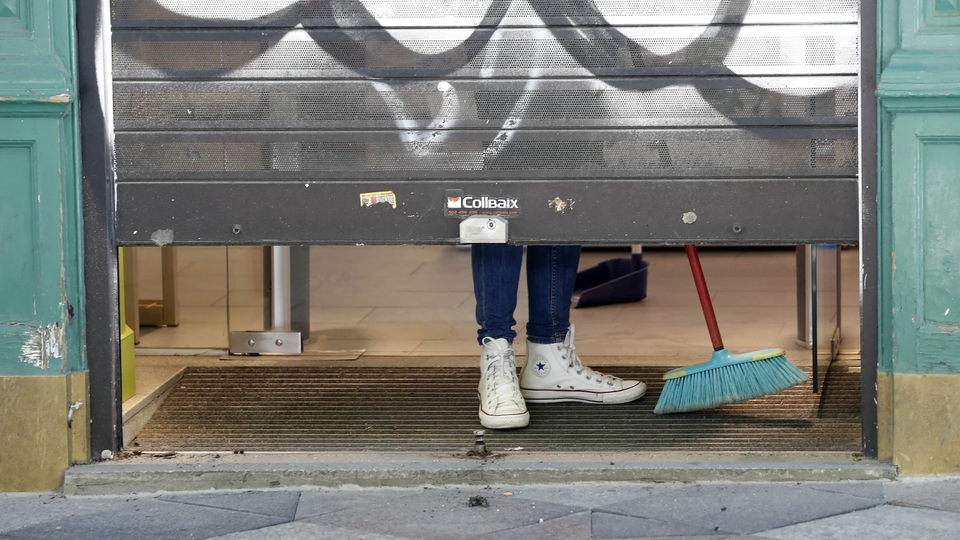 Imagen de archivo de un pequeño negocio de Madrid