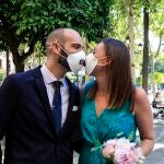 Boda con mascarilla