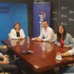 Isabel Bonig sella con esta fotografía el acuerdo para que Vicente Mompó sea el candidato a la presidencia del PP de Valencia
