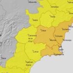 La Aemet mantiene la alerta naranja por tormentas este lunes en la Vega del Segura, Campo de Cartagena y MazarrónAEMET08/06/2020