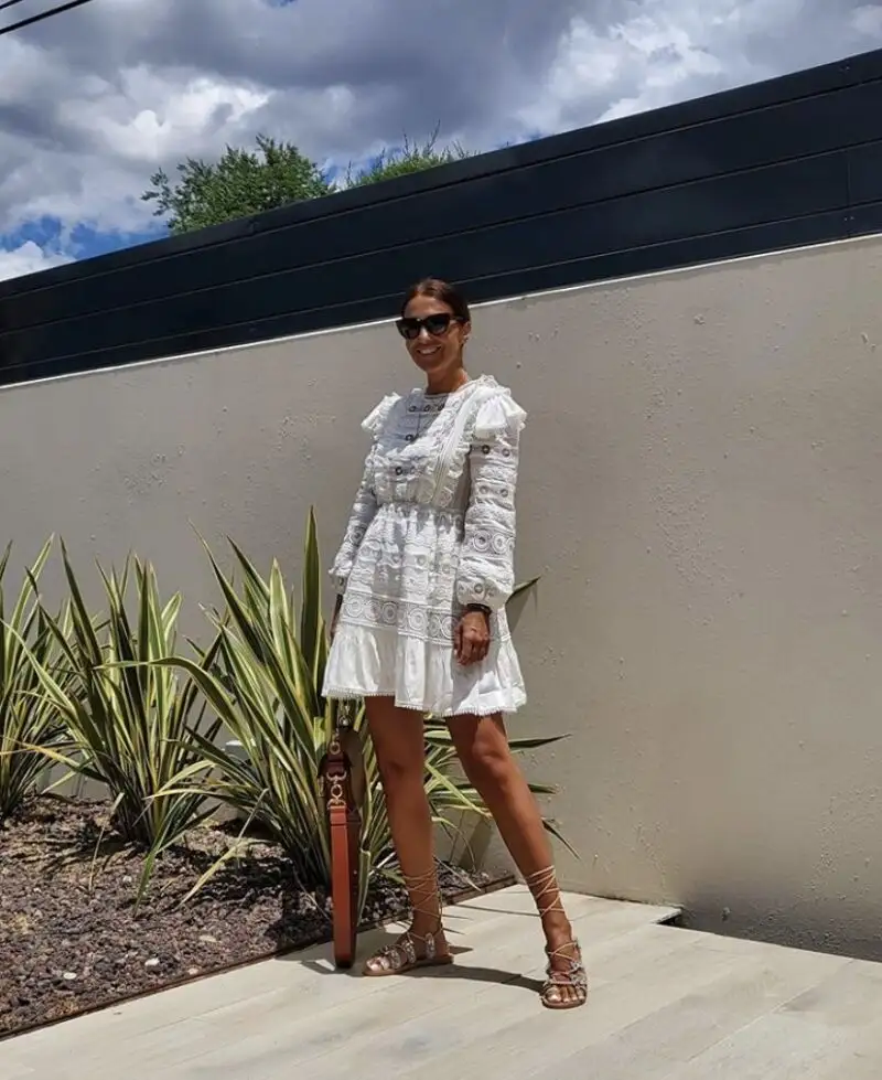 El vestido de Paula Echevarría para dar la bienvenida a la fase 2 en Madrid.