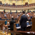 Una vista general ayer en el Congreso de los Diputados
