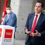 El viepresidente de la Comunidad, Ignacio Aguado, en la presentación del Plan MadridD.SINOVA / COMUNIDAD DE MADRID11/06/2020