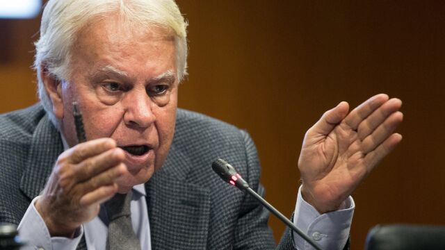 Felipe González, expresidente del Gobierno.