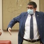El presidente de la Comisión para la Reconstrucción Social y Económica de España tras el coronavirus del Congreso, Patxi López