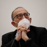 El arzobispo de Barcelona y presidente de la Conferencia Episcopal Española, el cardenal Juan José Omella