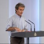 Rueda de prensa ofrecida este lunes por el director del Centro de Alertas y Emergencias Sanitarias, Fernando Simón, sobre la gestión de la crisis por el coronavirus.