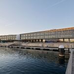 Fachada de Lanzadera en el Puerto de Valencia