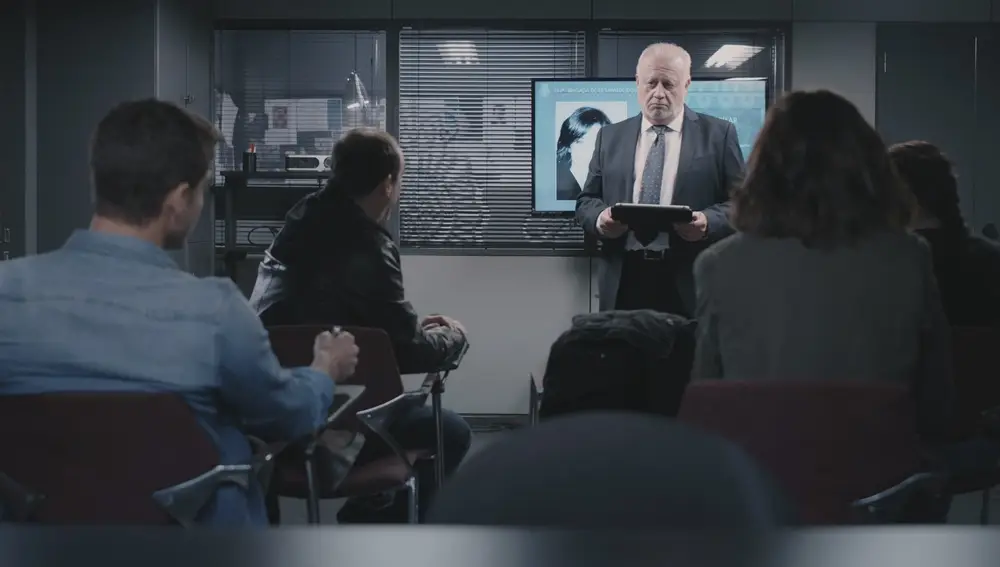 Juan Echanove interpreta a Santiago Abad en "Desaparecidos", inspector jefe de la brigada policial