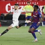 GRAF37452 SEVILLA, 19/06/2020.- Lucas Ocampos con el Sevilla. EFE/Jose Manuel Vidal.