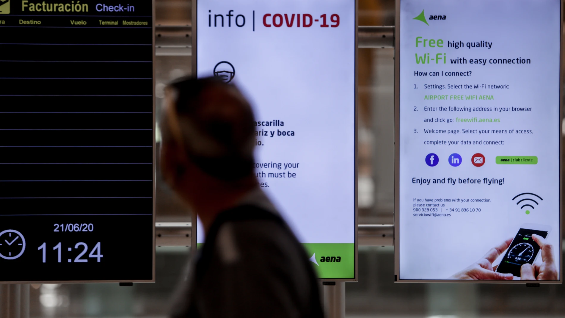El Aeropuerto de Barajas estrena nuevas medidas de control tras el fin del estado de alarma