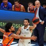 Campazzo fue decisivo en la victoria del Madrid ante el Valencia