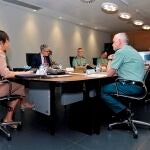 La directora general de la Guardia Civil, María Gámez, en la reunión del Consejo del Instituto Armado