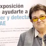 Primitiva Martín fue diagnosticada de DMAE a los 39 años. A pesar de que le advirtieron de una posible ceguera, mantiene una buena visión gracias a la constancia en su tratamiento