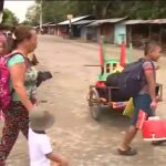 Pueblo Embera Katio, situado al oeste de Colombia.