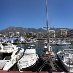 La vivienda estaba situada a pocos metros del puerto deportivo de Marbella