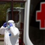 Personal sanitario con elementos de protección contra el coronavirus