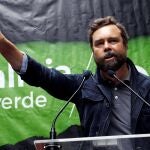 Iván Espinosa de los Monteros, en un mitin en Ferrol