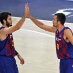 Oriola y Abrines celebran una canasta ante el San Pablo Burgos