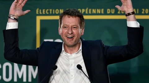 Yannick Jadot, el líder de Los Verdes franceses
