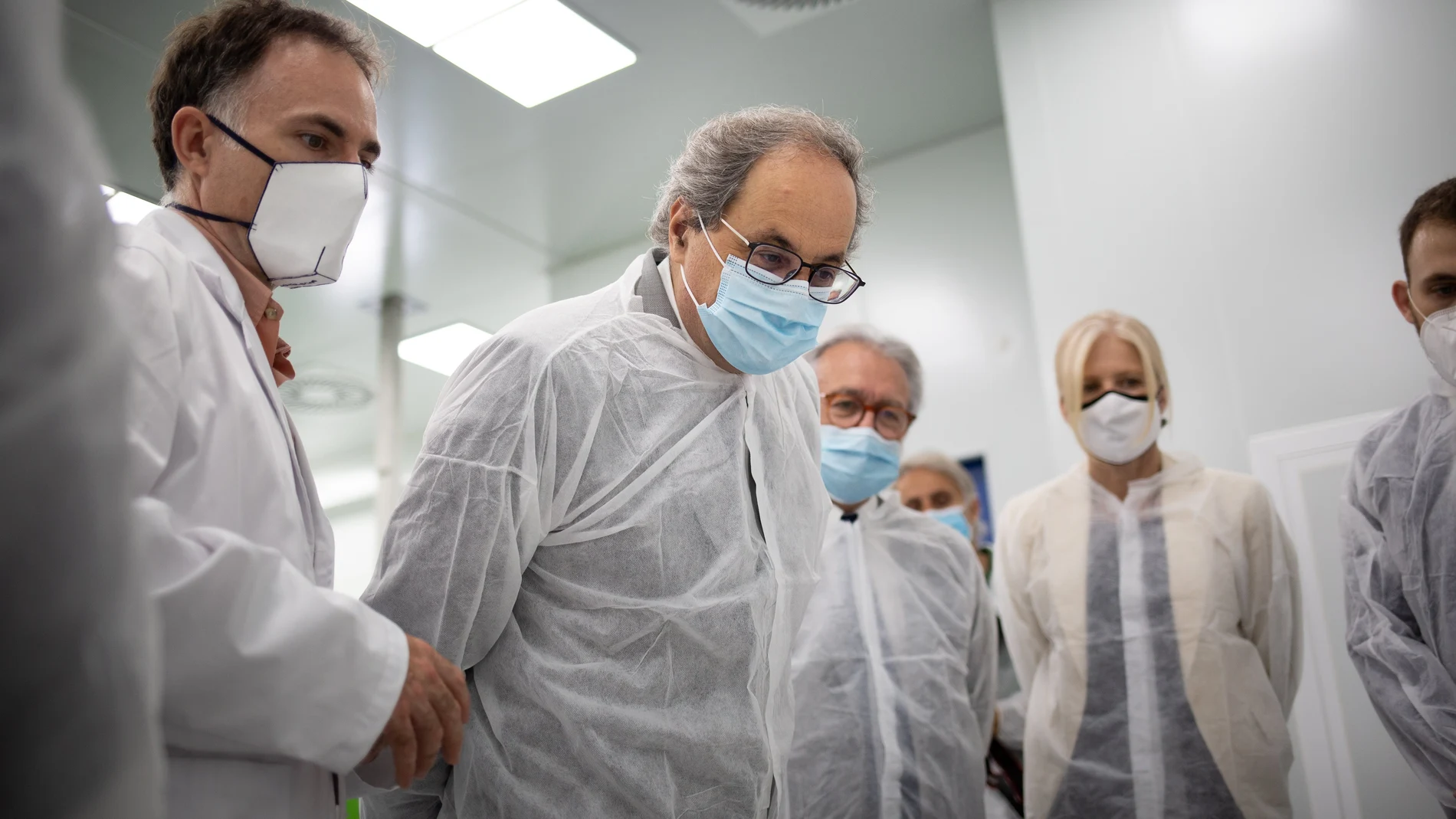 El presidente de la Generalitat, Quim Torra, quiere utilizar ahora la Mesa de Diálogo como arma arrojadiza contra sus socios de ERC