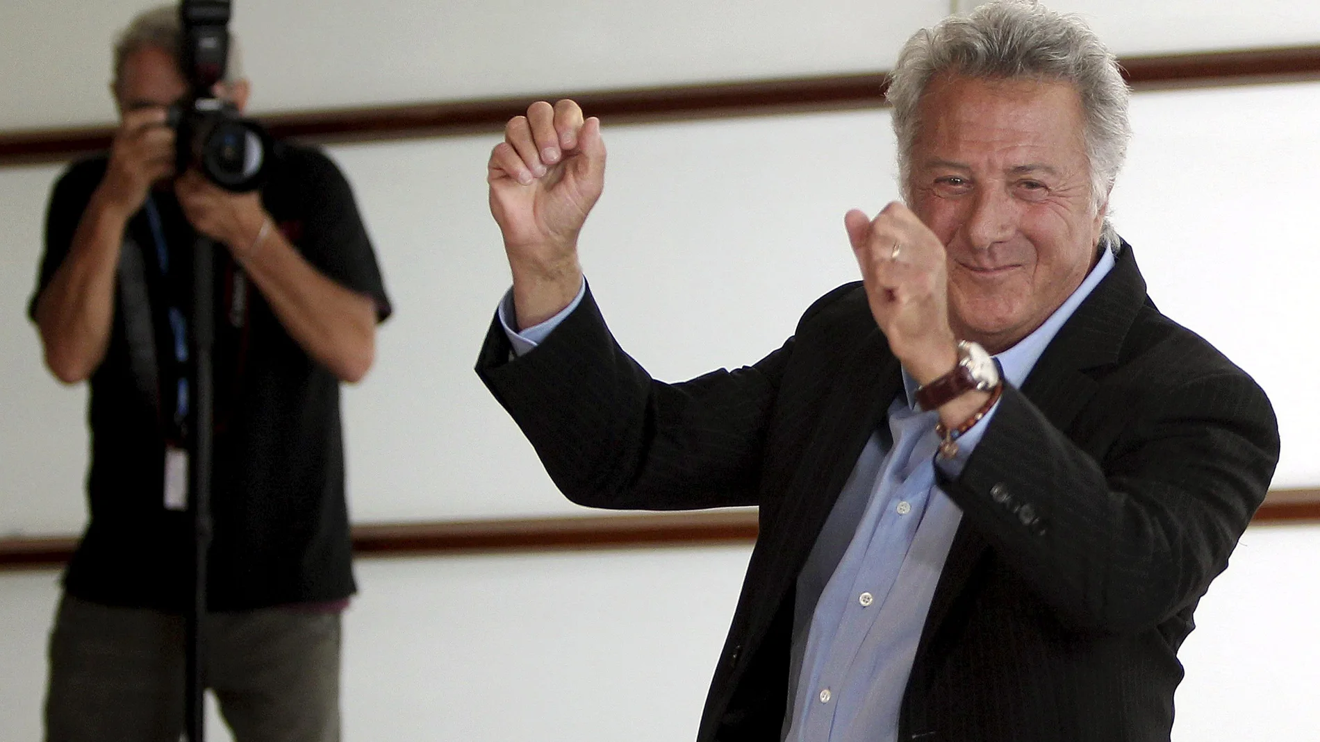 El actor estadounidense Dustin Hoffman en una imagen del Festival Internacional de Cine de San Sebastián