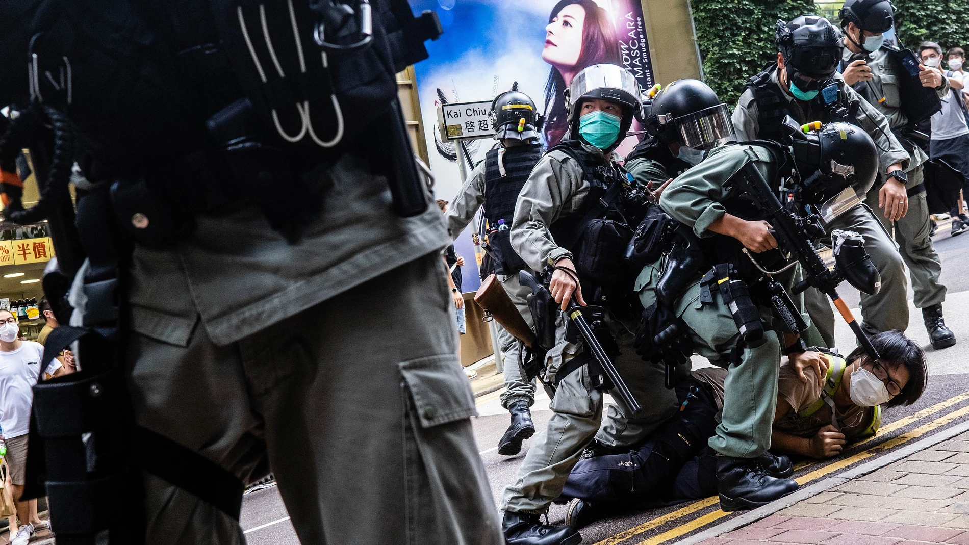 Demonstrations in Hong Kong