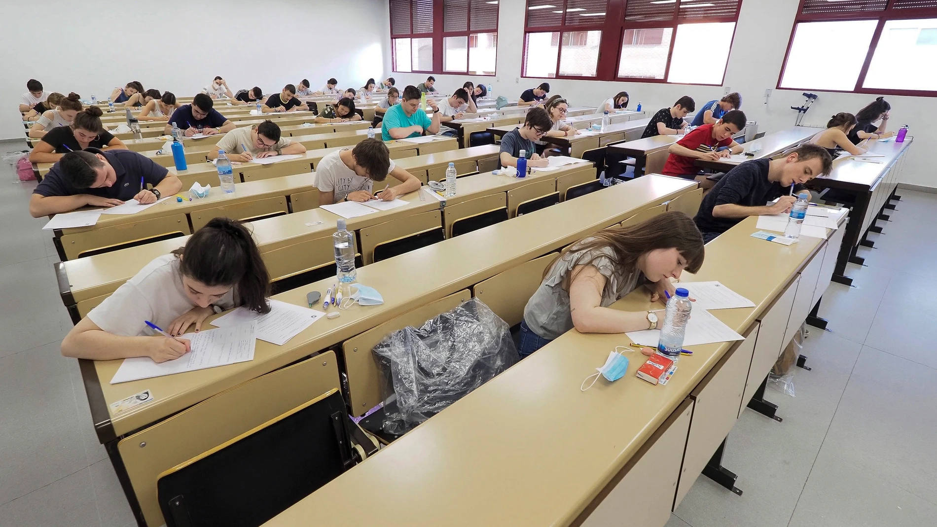 Comienzan los exámenes de Evaluación de Bachillerato para el Acceso a la Universidad (EBAU)