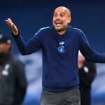 Guardiola, en el partido en el que golearon al Liverpool, ya campeón de la Premier