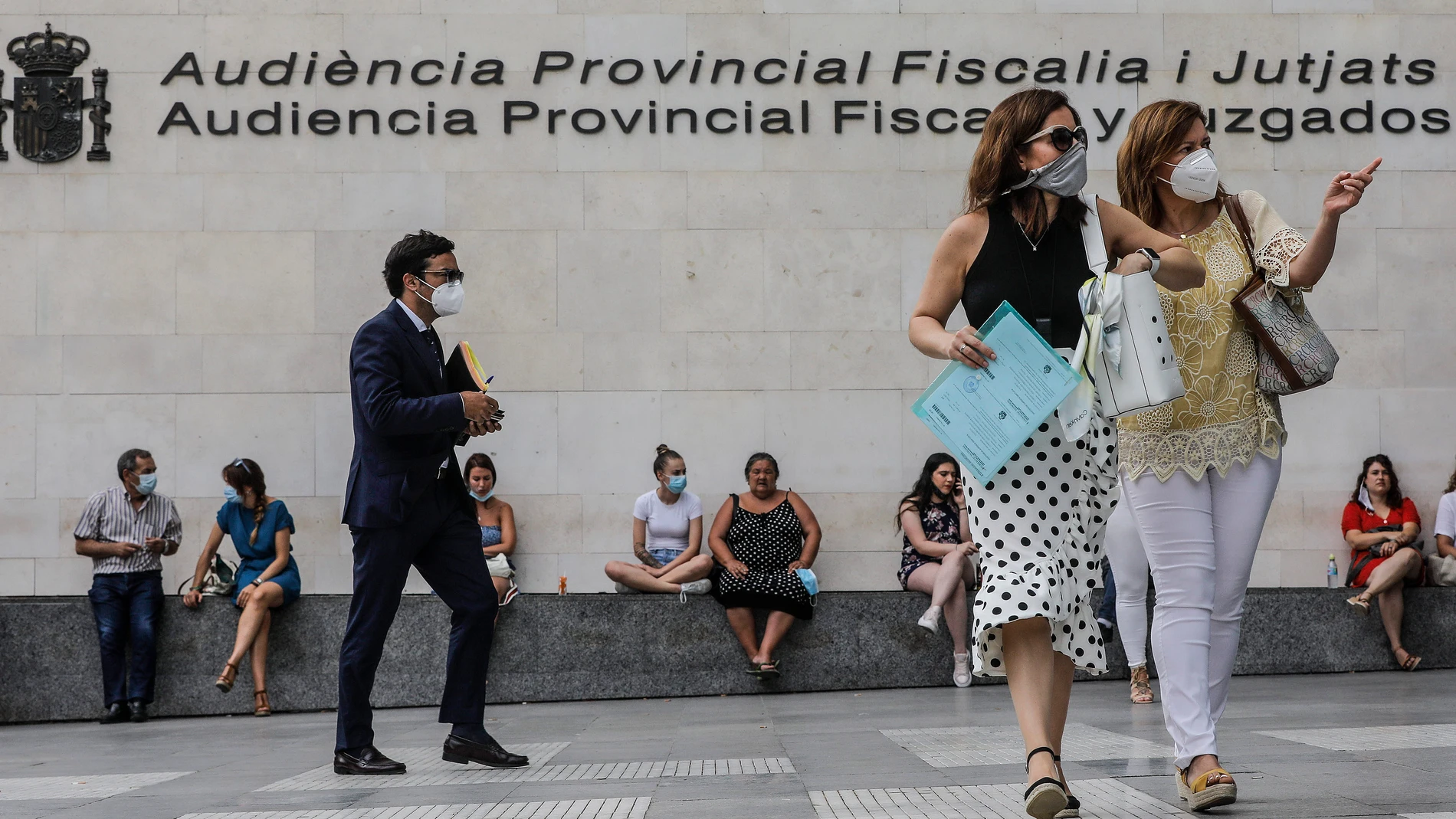 Colapso en la Ciudad de la Justicia de Valencia