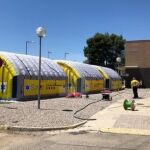 El SEM se encargó de la construcción de la nueva área sanitaria en el Hospital Arnau Vilanova
