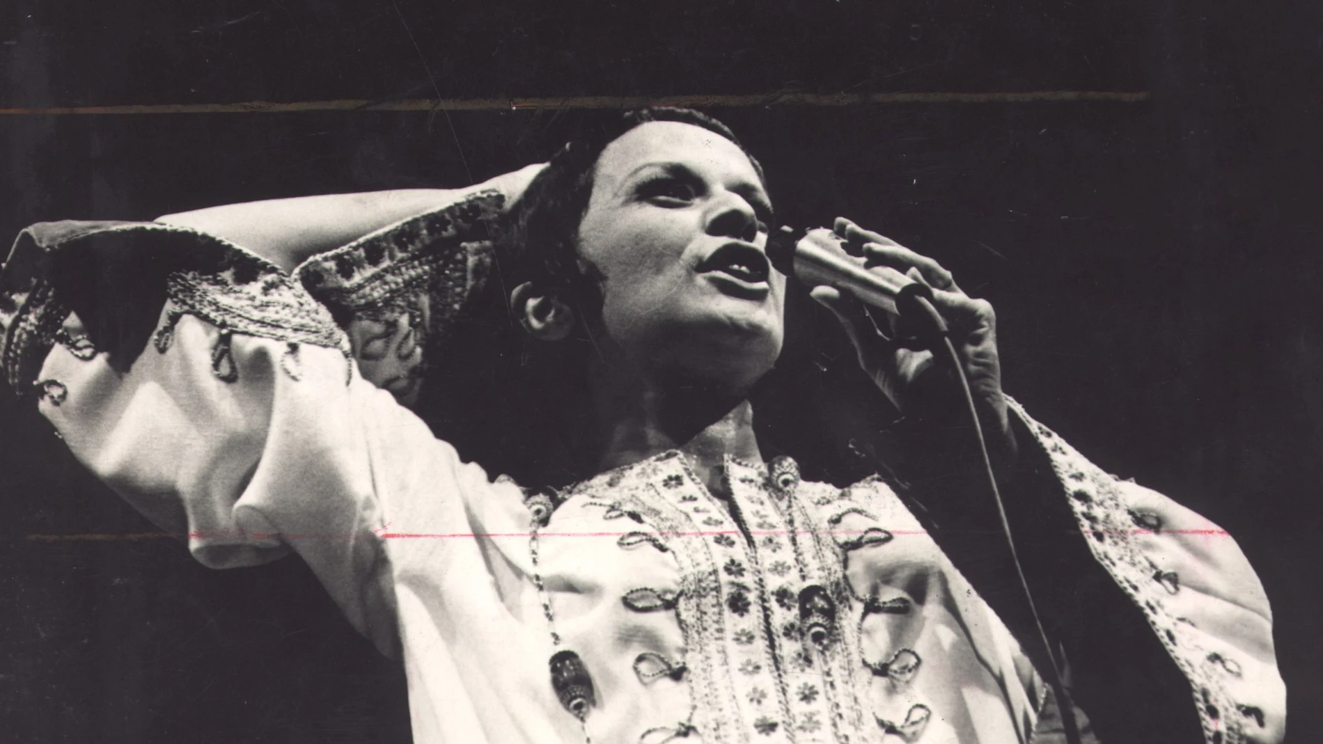 En la imagen la cantante Elis Regina.