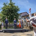 Casado y Arrimadas arroparon ayer a Iturgaiz y defendieron la coalición en el País Vasco para frenar al nacionalismo